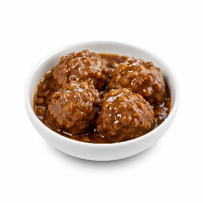 Tesco Frozen Food Ready Meals Pizza Mr. Brains 4 Faggots in Rich Sauce