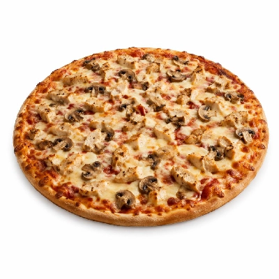 Tesco Frozen Food Ready Meals Pizza Oriental Chicken & Chinese Mushrooms