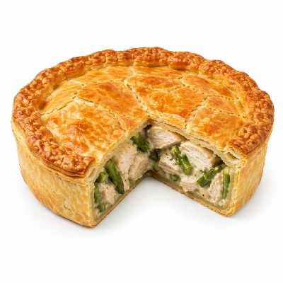 Tesco Frozen Food Ready Meals Pizza Pies and Pastries McDougalls Chicken and Asparagus
