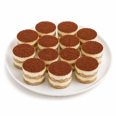 Tesco Frozen Food Ready Meals Pizza Pies & Pastries 12 Mini Banoffee Tiramisu