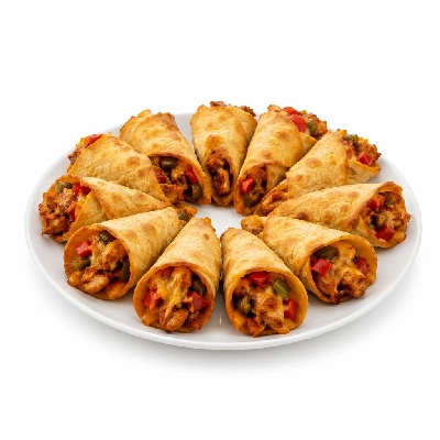 Tesco Frozen Food Ready Meals Pizza Pies & Pastries 12 Mini Fajitas Cones