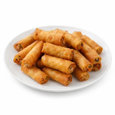 Tesco Frozen Food Ready Meals Pizza Pies & Pastries 16 Mini Vegetable Spring Rolls