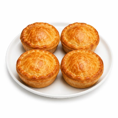 Tesco Frozen Food Ready Meals Pizza Pies & Pastries 4 Steak Kidney