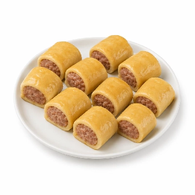 Tesco Frozen Food Ready Meals Pizza Pies & Pastries 50 Sausage Rolls