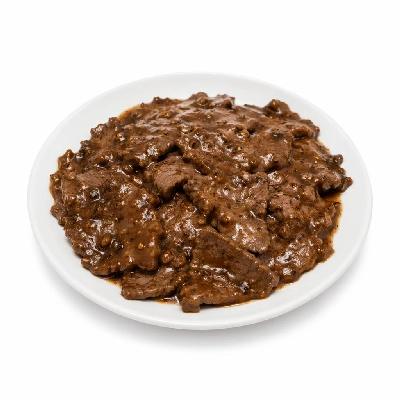 Tesco Frozen Food Ready Meals Pizza Takeaway Beef in Black Pepper Sauce