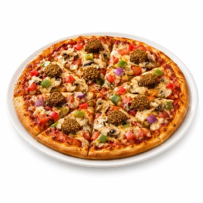 Tesco Frozen Food Ready Meals Pizza Vegetarian Meat Free Falafel