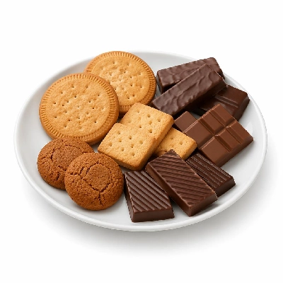 Tesco Kitchen Cupboard Biscuits Chocolate & Bars Plain