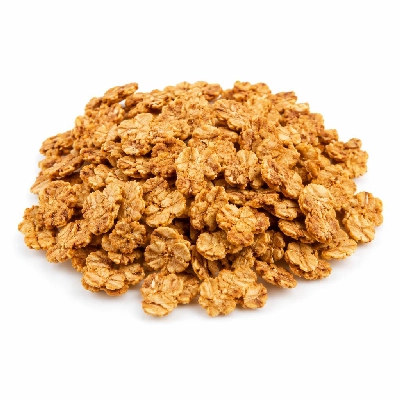 Tesco Kitchen Cupboard Breakfast Cereals Better for You Crunchy Oat Crisp Sultana Honey Chopped Almond and Fruit