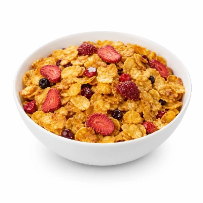 Tesco Kitchen Cupboard Breakfast Cereals Better for You Dorset Natural Light Flakes with Mixed Berries