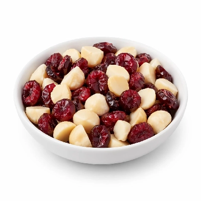 Tesco Kitchen Cupboard Cooking Ingredients Dried Fruit & Nuts Wholefoods Cranberry Macadamia Mix