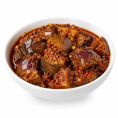 Tesco Kitchen Cupboard Cooking Ingredients Sauces Indian & Paste Pataks Brinjal Pickle Aubergine