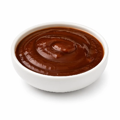 Tesco Kitchen Cupboard Tins Packets & Jars Finest Range Sauces Branston Top Down Brown