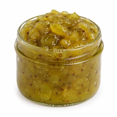 Tesco Kitchen Cupboard Tins Packets & Jars Jam Honey Spreads Hartleys Best Gooseberry