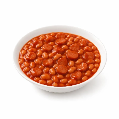 Tesco Kitchen Cupboard Tins Packets & Jars Tinned Beans & Pasta Baked Bean Meals Baked Beans & Vegetarian Sausages