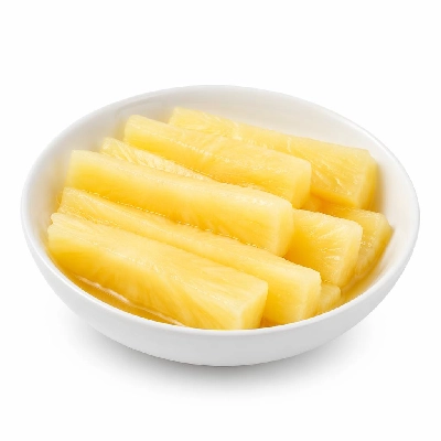 Tesco Kitchen Cupboard Tins Packets & Jars Tinned Fruit Canned Pineapple Natures Finest Spearsin Juice