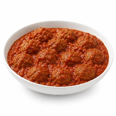 Tesco Kitchen Cupboard Tins Packets & Jars Tinned Meat Pies Puddings Fillings Fray Bentos Meatballs in Bolognese
