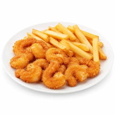 Tesco Scampi & Chips