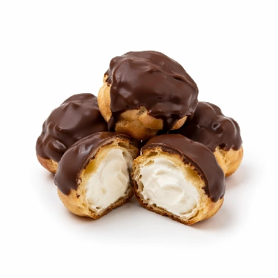 Tesco Swiss Chocolate & Fresh Cream Profiteroles