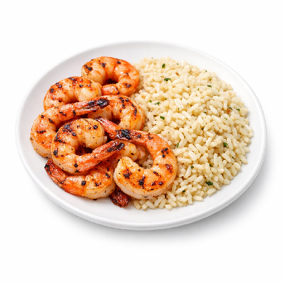 Texas Roadhouse Grilled Shrimp and Seasoned Rice