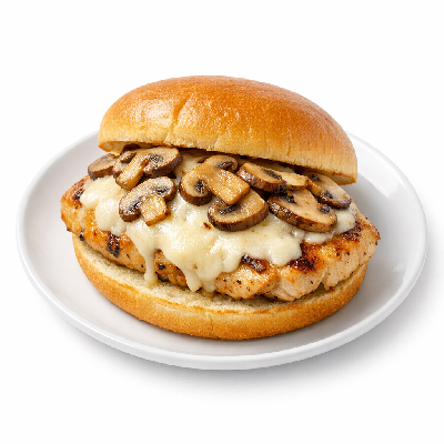 Texas Roadhouse Mushroom Jack Chicken Sandwich