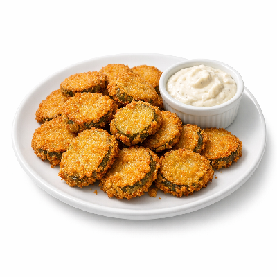 Texas Roadhouse Starters Fried Pickles with Cajun Horseradish Sauce