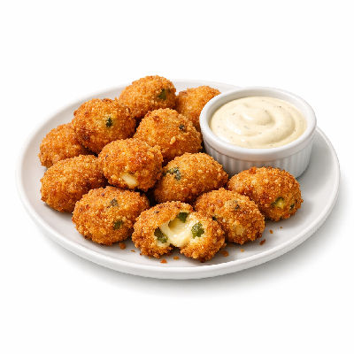 Texas Roadhouse Starters Rattlesnake Bites with Cajun Horseradish Sauce