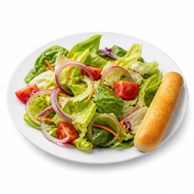 TGI Fridays Add-Ons House Salad with Breadstick