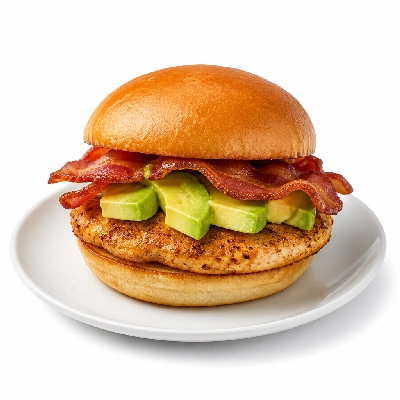 TGI Fridays Bacon Avocado Chicken Sandwich