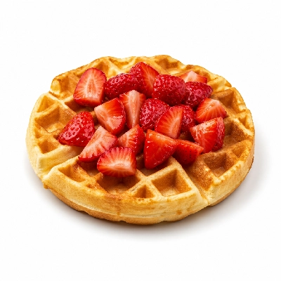 TGI Fridays Breakfast Strawberry Waffle