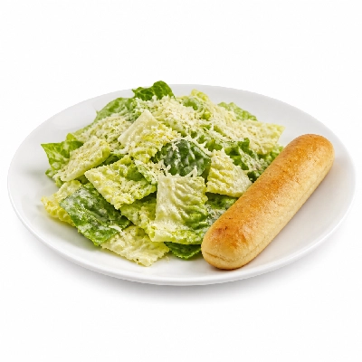TGI Fridays Caesar Salad with Breadstick Dressing