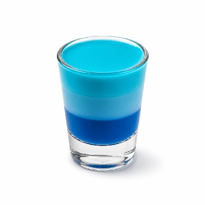 TGI Fridays Cocktails Blue Hawaiian Over Under Shooter