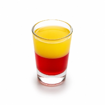 TGI Fridays Cocktails Cherry Bomb Over Under Shooter