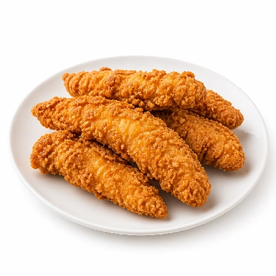 TGI Fridays Crispy Chicken Tenders (with Seasoned Fries Coleslaw and Honey Mustard Dressing)