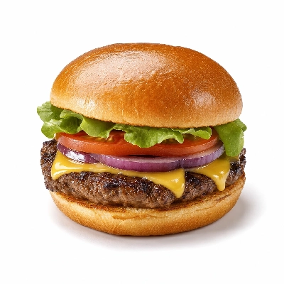 TGI Fridays Deluxe Wagyu Burger