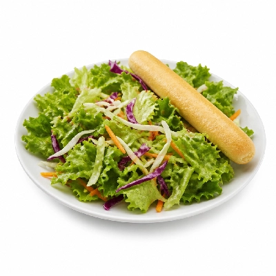 TGI Fridays House Salad with Breadstick (Add Choice of Dressing)