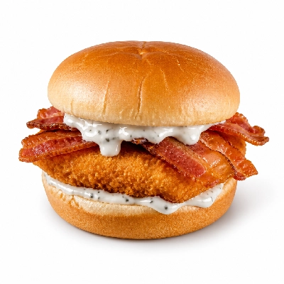 TGI Fridays Lunch Bacon Ranch Chicken Sandwich without Side