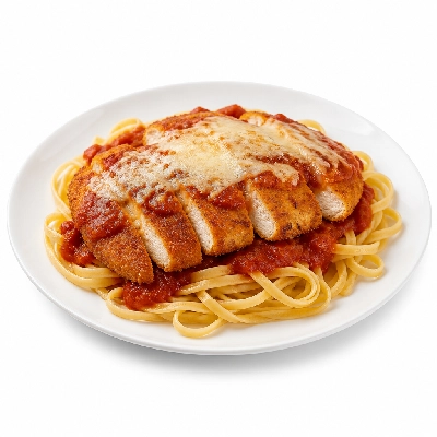 TGI Fridays Pasta Chicken Parmesan (Half Portion)