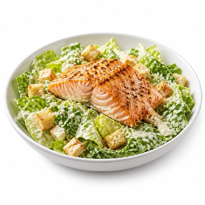 TGI Fridays Salads Caesar with Grilled Salmon Dressing