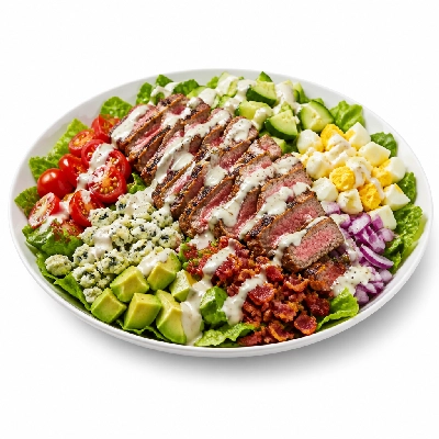 TGI Fridays Salads Million Dollar Cobb with 6 Oz. Center Cut Sirloin Ranch Dressing