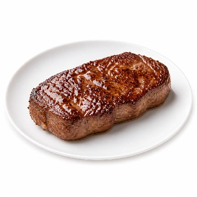 TGI Fridays Steaks Center Cut Sirloin (Includes Mashed Potatoes and Lemon Butter Broccoli) Topped with Whiskey Glaze