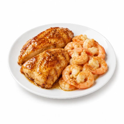 The Cheesecake Factory Factory Combinations Chicken Madeira and Shrimp Scampi