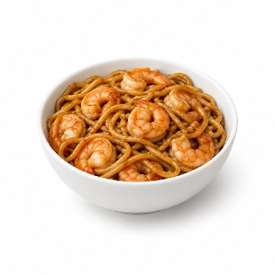 The Cheesecake Factory Pasta Garlic Noodles with Shrimp