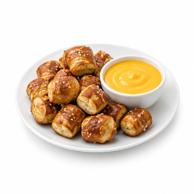 The Cheesecake Factory Pretzel Bites with Cheddar Cheese Fondue