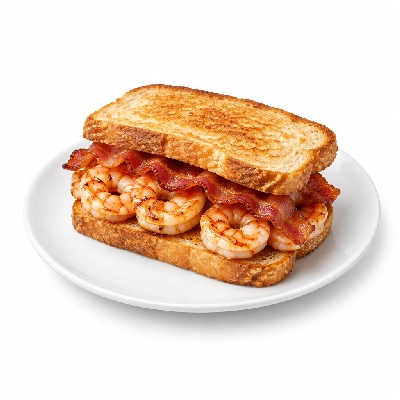 The Cheesecake Factory Sandwiches Grilled Shrimp & Bacon Club