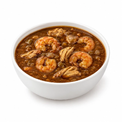 The Cheesecake Factory Shrimp and Chicken Gumbo
