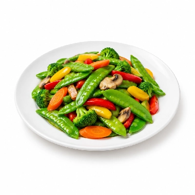 The Cheesecake Factory Side Dishes Sauteed Snow Peas & Vegetables