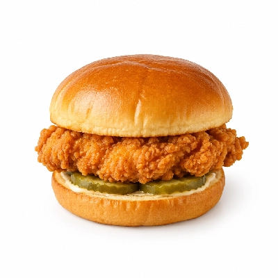The Cheesecake Factory Specialties Spicy Crispy Chicken Sandwich with Chipotle Mayo