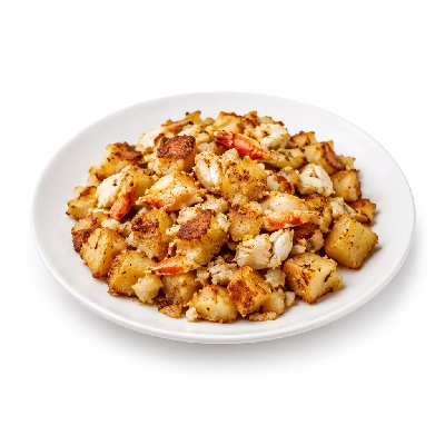The Cheesecake Factory Sunday Brunch Crab Hash