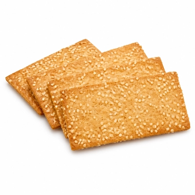 The Loop Restaurant Condiments Crackers Sesame Bread Wafers