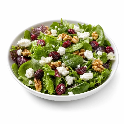 The Loop Restaurant Salads Walnut Cranberry and Goat Cheese